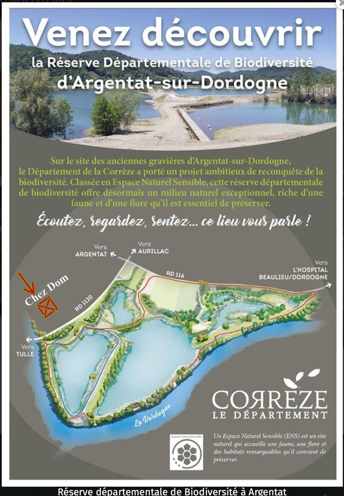 Ferienwohnung *A Setting Between Dordogne And Swimming Pool* Argentat Exterior foto